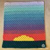 ombre sunrise blanket