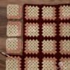 Plaid Granny Cardigan Crochet Pattern