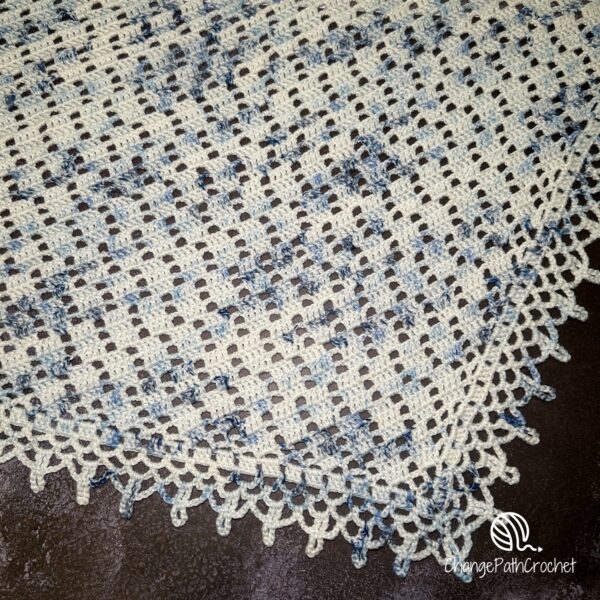 Rainy Day Shawl Crochet Pattern