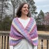 Infinity Twist Shawl Crochet Pattern