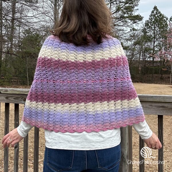 Infinity Twist Shawl Crochet Pattern