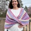 Infinity Twist Shawl Crochet Pattern