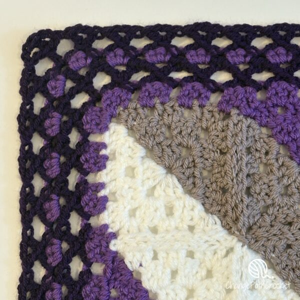 3D Interwoven Afghan Crochet Pattern