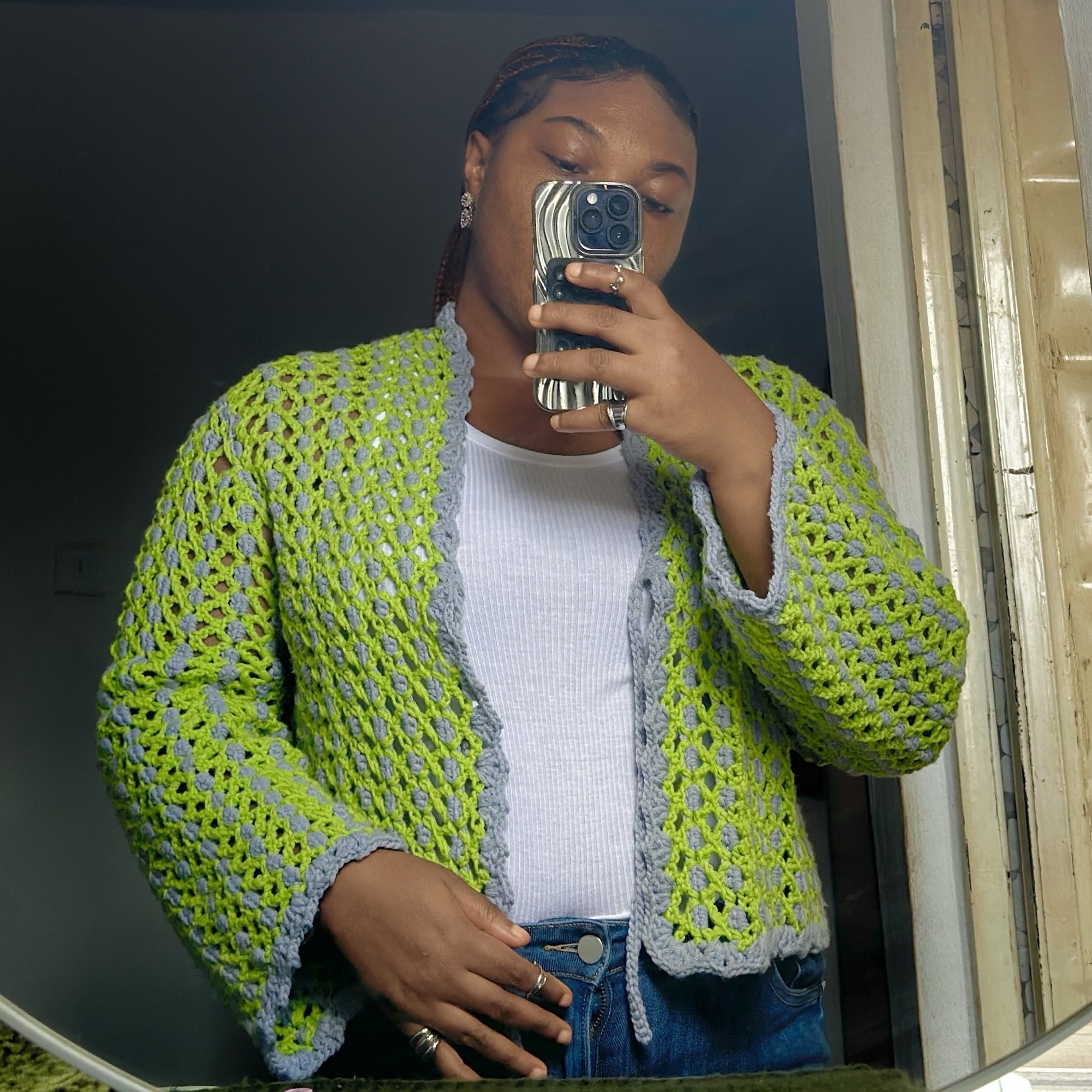 Xscapade Cardigan Crochet Pattern