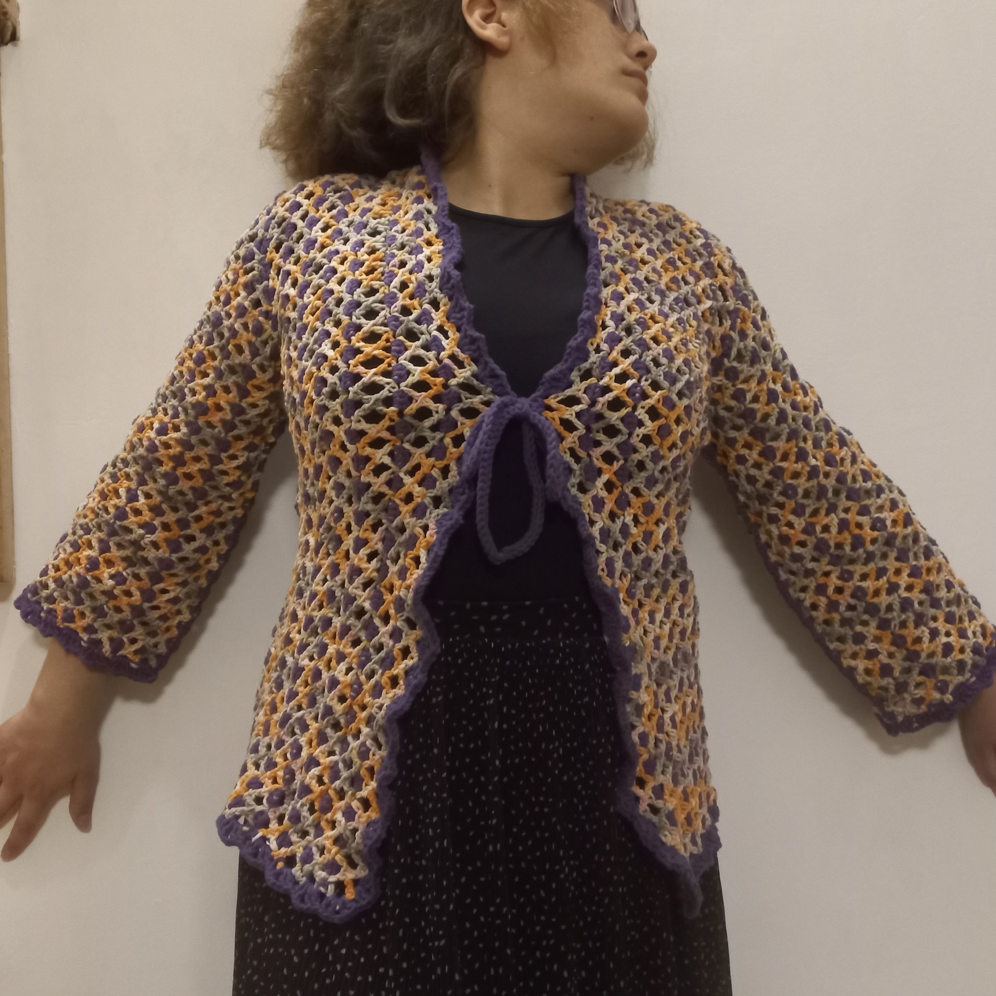 Xscapade Cardigan Crochet Pattern