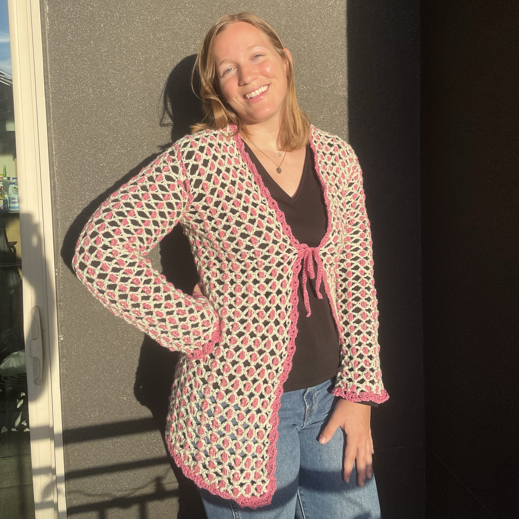 Xscapade Cardigan Crochet Pattern