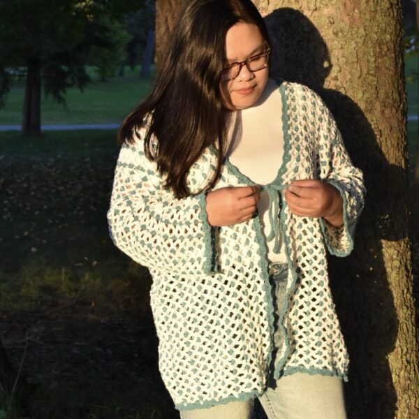 Xscapade Cardigan Crochet Pattern