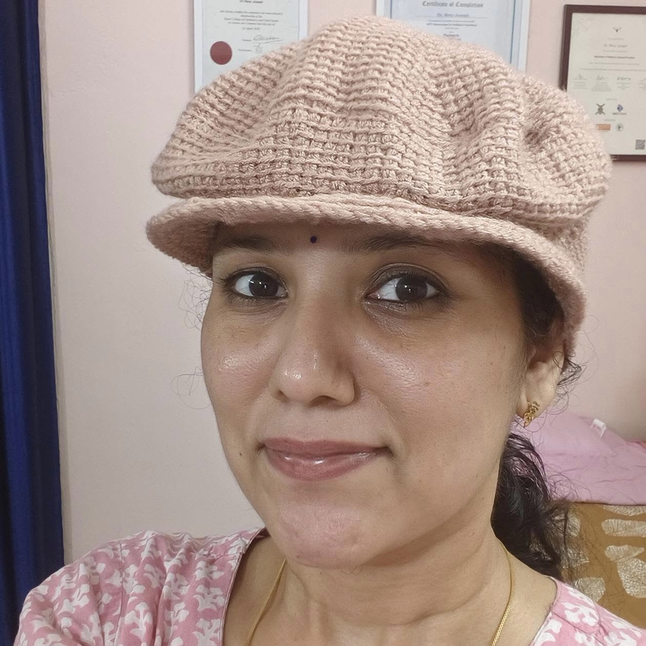 Cachet Flat Cap Crochet Pattern