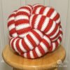2 color knot pillow Striped Knot Pillow Crochet Pattern