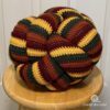 4 color knot pillow Striped Knot Pillow Crochet Pattern