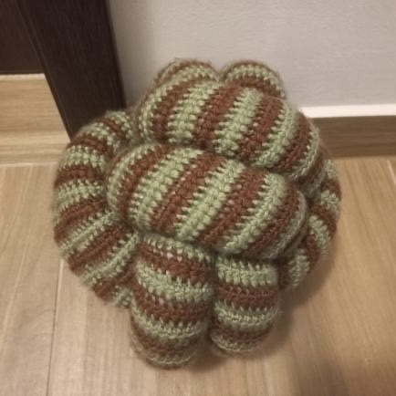 krisztinas knot pillow Striped Knot Pillow Crochet Pattern