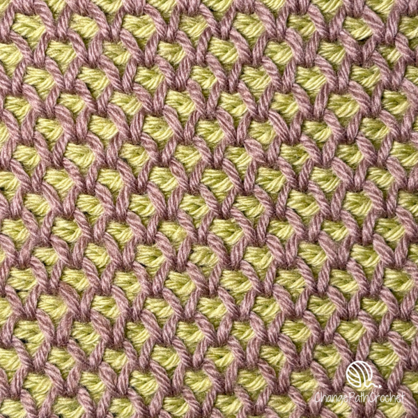 Duotone Tunisian Raglan Crochet Pattern