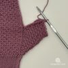 Tunisian Texting Mittens Crochet Pattern