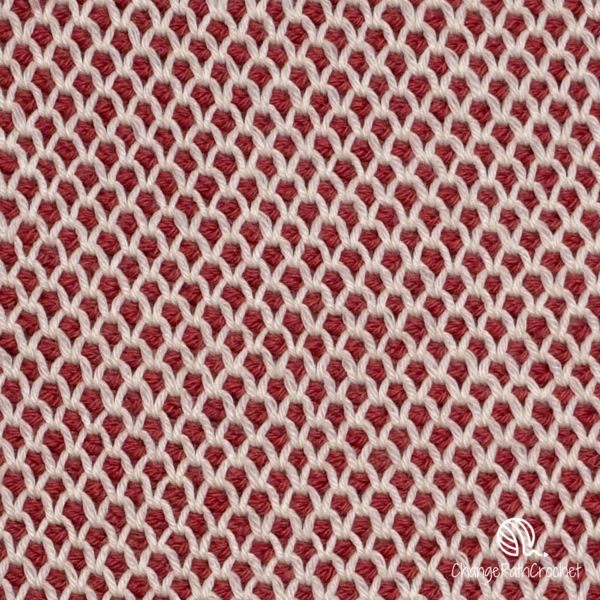 Duotone Tunisian Raglan Crochet Pattern