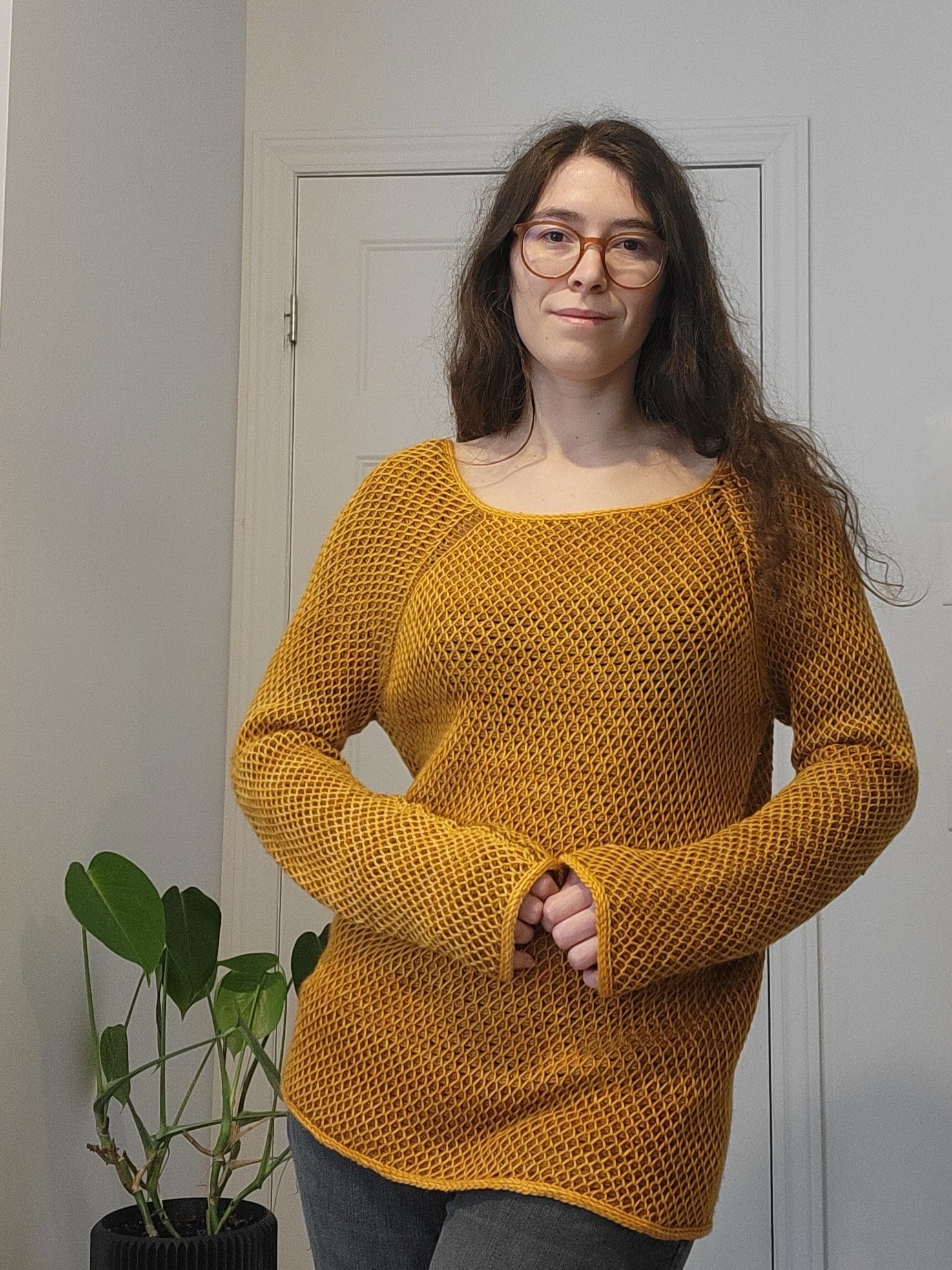 Duotone Tunisian Raglan Crochet Pattern