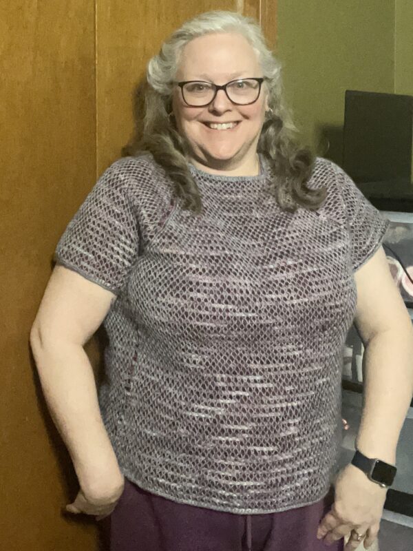 Duotone Tunisian Raglan Crochet Pattern