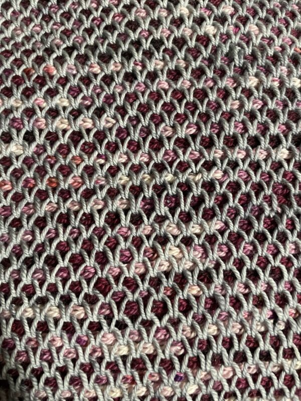 Duotone Tunisian Raglan Crochet Pattern