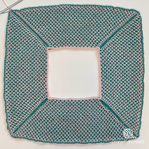 Duotone Tunisian Raglan Crochet Pattern